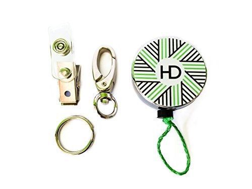 Heavy definition 48&#034; retractable badge and key reel with belt clip. for sale