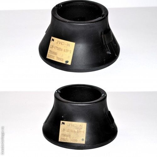 1x Ferrite Ring Core Cup JVC-N Diameter 80 x Height 43 x Thickness 6 mm NOS