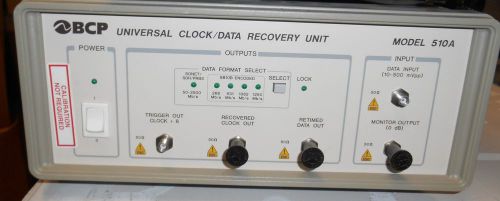 BCP/JDSU Uniphase 510A Universal clock /data recovery