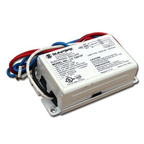 Sunpark LC12013T electronic ballast for 1 32w or 42w triple tube CFL