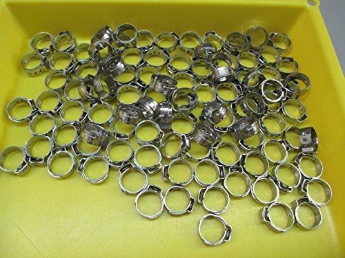 14.5mm (.571 inches) oetiker stepless? ear clamps (bag of 100) for sale