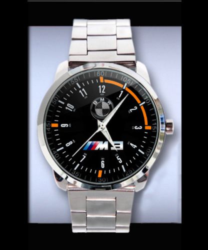 New Design Bmw IIM3 Luxury Vehicle Logo On Sport Metal Watch