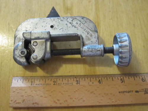VINTAGE CHICAGO 3/16&#034; TO 1 1/8&#034; O.D PIPE TUBE CUTTER