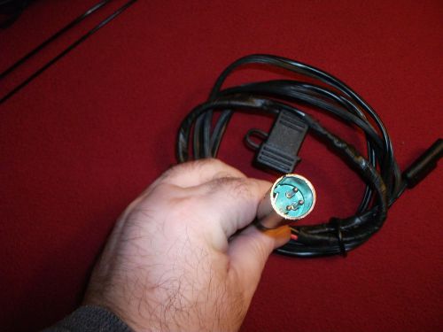 Ashtech Sokkia GPS power cable 3 pin Male SAE Leica Trimble Pacific Crest Topcon