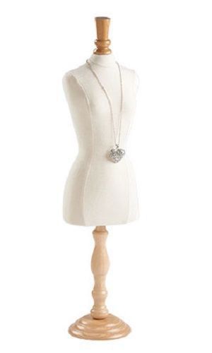Mini Dress Form Pinnable Jersey For Jewelry Display or Doll Clothing