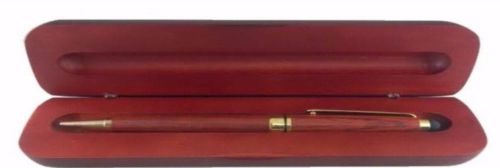 Rosewood Pen with Stylus in Gift box - Engraved !  Great for Father&#039;s Day !