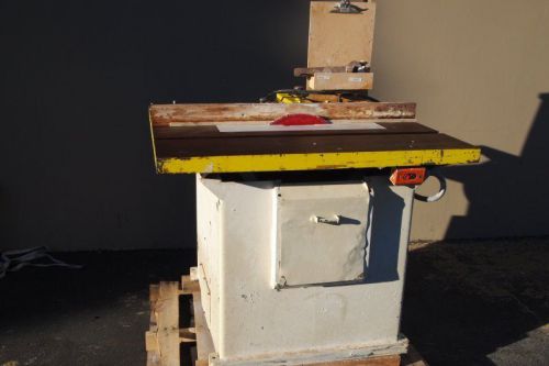 Tannewitz Table Saw - Type XJ  (Woodworking Machinery)