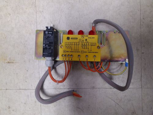 GE 105DTL500 Power Supply Signaling Unit CEMA and switch 114FCT03