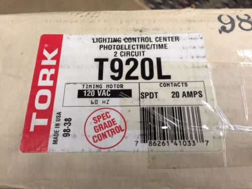 NSI TORK T920L - New in Box - Lighting Control Panel - 2 Circuit 120 vac 20 amp