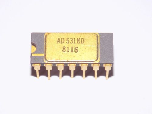 *** AD531KD / IC AD 531 KD / DIP14 ANALOG DEVICES GOLD CERAMIC PACKAGE
