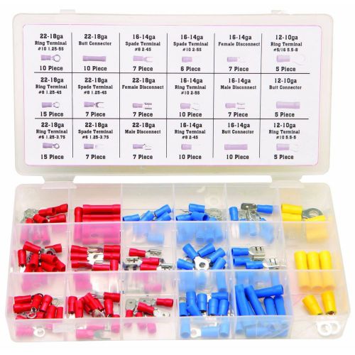 150 PC Stacon Connector Set Stakon Electrical Conection Assortment Organizer Kit