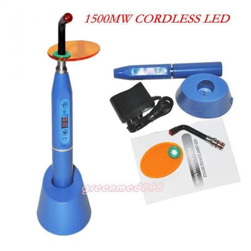 Best Dental 5W Wireless Cordless LED Curing Light Lamp 1500mw CL2B 180015 AA