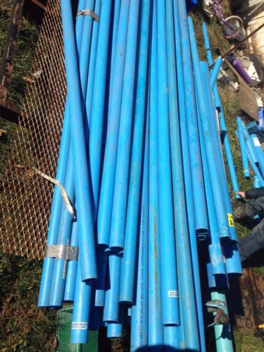 ORION 3&#034; SCH. 40 BLUELINE ACID PIPE 20&#039;  IN PIECES