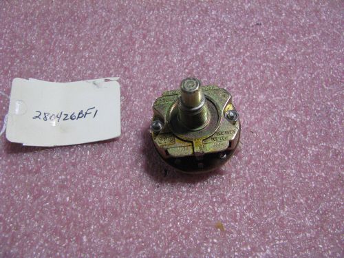 ELECTRO SWITCH ROTARY SWITCH # 280426BF1  NSN: 5930-01-091-8616