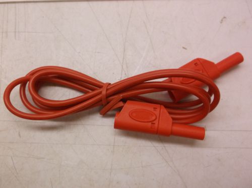5TXA8 Test Lead, Stackable Banana Plug, Red (D53K)
