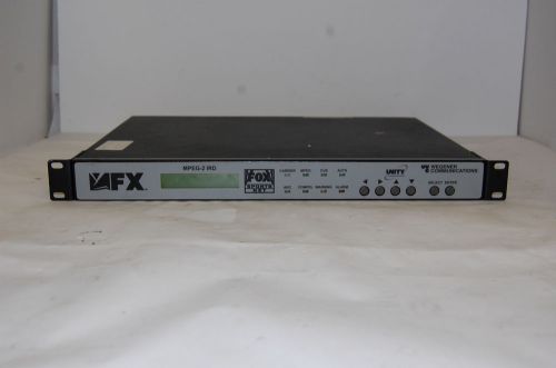 Wegener Unity 4000 Receiver MPEG 2 Broadcast Receiver IRD UTY4000A1 FX/FOX