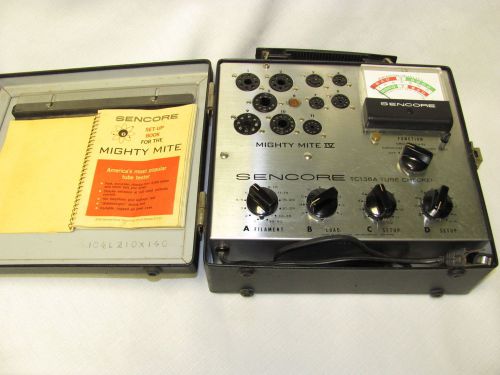 Sencore TC 136A Mighty Mite IV Tube Tester, Performance Tested