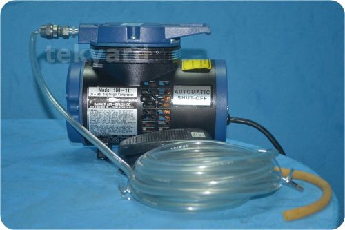 BADGER AIR 180-11 OIL-FREE DIAPHRAGM AIR PUMP / COMPRESSOR @ (122601)