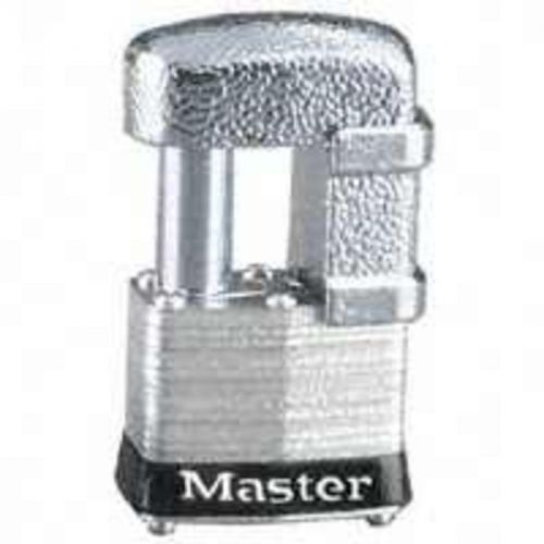 Padlock shrouded 15/16in diff master lock padlocks 37d silver  hardened steel for sale
