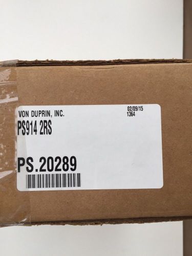 Von duprin PS914 2RS power supply New In Box!