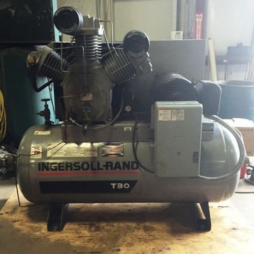 Ingersoll rand t30 3 cylinder compressor for sale