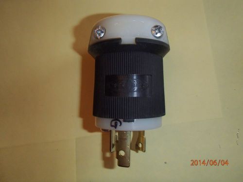 1 Hubbell HBL2611 Insulgrip Twist-Lock Plug 30A 125V