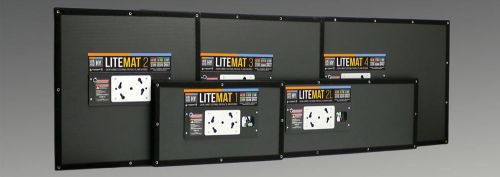LED LiteMat 3 Complete Unit Kit HYBRID Mole Richardson ARRI Kino Flow LiteGear