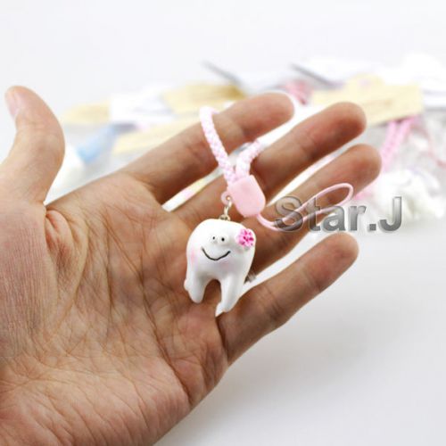 12pcs dental cell phone chain hang rope strap ring dentist gift tooth molar for sale