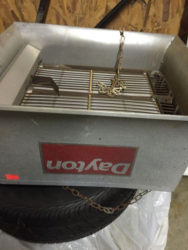 Dayton unvented gas fired radiant heater (3e133e) for sale