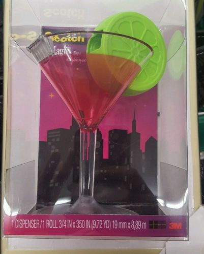 Scotch Magic tape dispenser Martini Glass