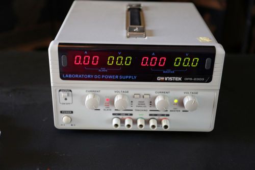 GW Instek GPS-2303 Dual Output Linear DC Power Supply, 2 Channels