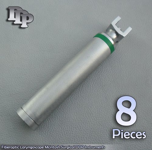8 Pieces Of Fiberoptic Laryngoscope Handle Small EMT Anesthesia  DDP Instruments
