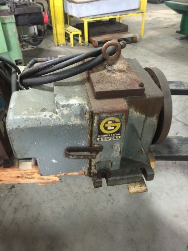 GIDDING AND LEWIS BICKFORD 4th Axis Rotary Table 12&#034;