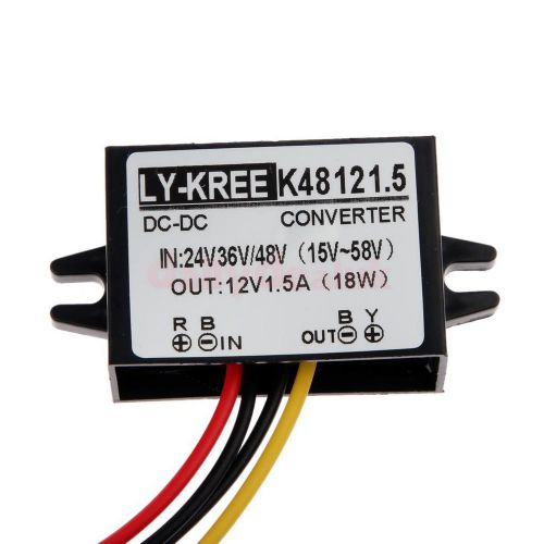 Dc 12v 18w output voltage buck converter step down car power supply module for sale