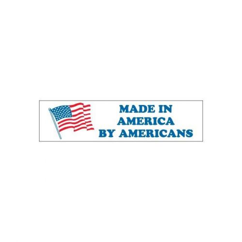 &#034;Tape Logic Labels, &#034;&#034;Made in America by Americans&#034;&#034;, 2&#034;&#034; x 6&#034;&#034;, 500/Roll&#034;