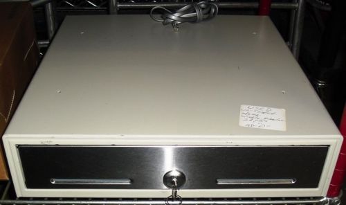 Cash Drawer SP-103 White with Keys and Insert