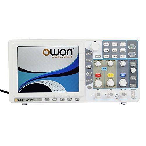 Owon owon sso8192v 100mhz 1g/s 8&#034; lcd display 1m depth memory vga port for sale