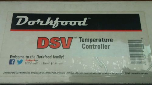 Dorkfood DSV Temperature Controller for Liquids, 32F to 200F, 120VAC, 15 Amps