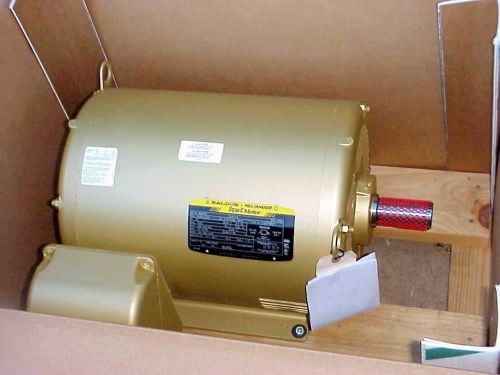 New in box  baldor 30 hp electric motor em2534t 3530 rpm 3 phase cost over $1950 for sale