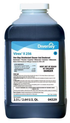 Johnson Diversey Virex II 256 One-Step Disinfectant Cleaner and Deodorant 2.5L
