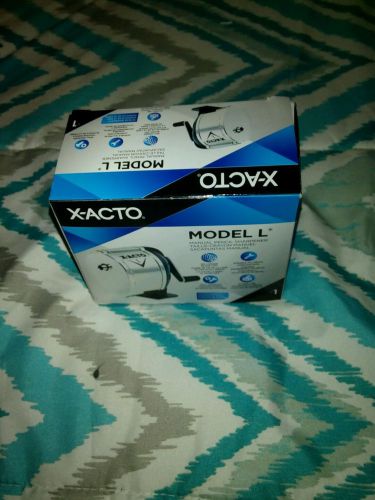 X-ACTO Model L Manual Pencil Sharpener New in Box.