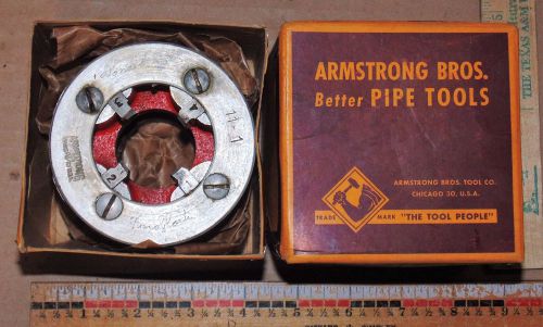Armstrong Bros. Pipe Die Threading Head - 1&#034; R-NPT - Fits11-R Ratchet