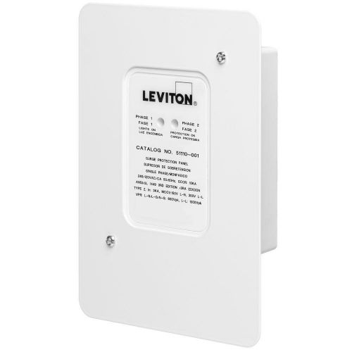 Leviton 120/240-Volt Residential Whole House Surge Protector, no. 51110-SRG
