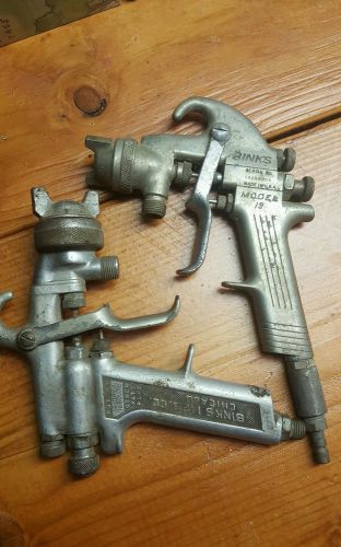 Binks spray gun Model 7 &amp; 19 vintage WORKS