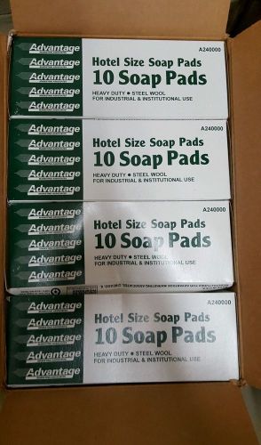 Advantage Industrial Soap Pads Lot of 4 bxs