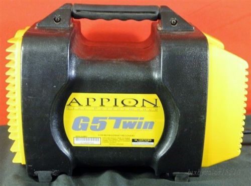Appion g5 twin refrigerant recovery pump for sale