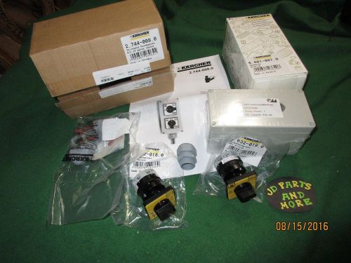 New karcher pressure washer single system control switch kit 2.744-008.0 for sale