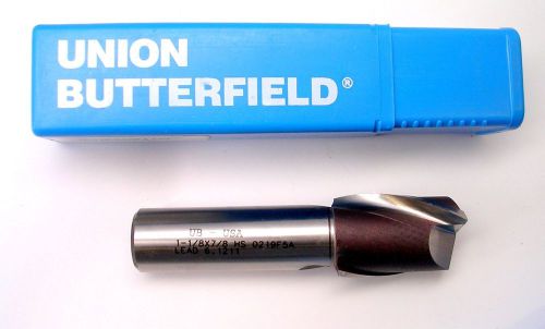 Union butterfield 1-1/8&#034; x 4.25&#034; sq. nose end mill, 30° helix, 2 flute 5110324 for sale