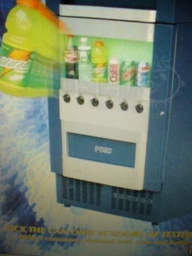 Soda vending machine- --for cans and bottles for sale
