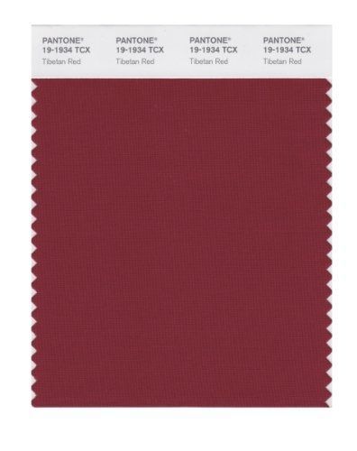 Pantone PANTONE SMART 19-1934X Color Swatch Card, Tibetan Red